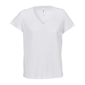 SOLS Womens/Ladies Regent V Neck / White